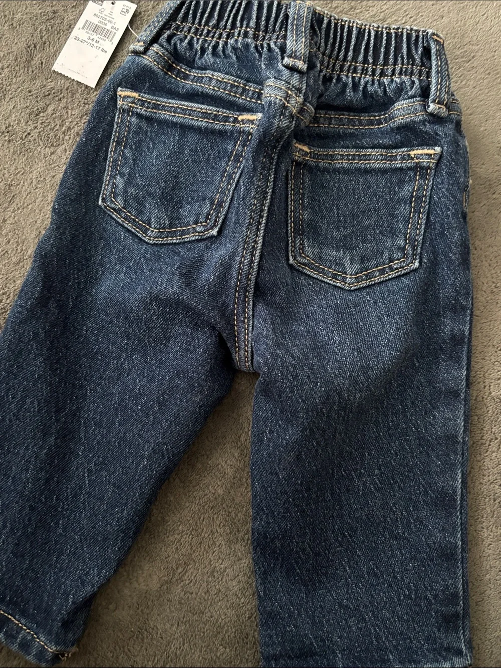 Old Navy Toddler Straight Jeans in Dark Blue Denim